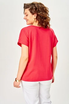 Джемпер 2288 коралловый Rumoda