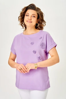 Джемпер 2288 сиреневый Rumoda