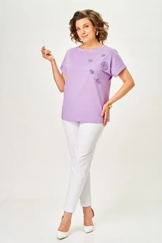 Джемпер 2288 сиреневый Rumoda