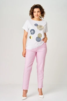 Брюки 2289 розовый Rumoda