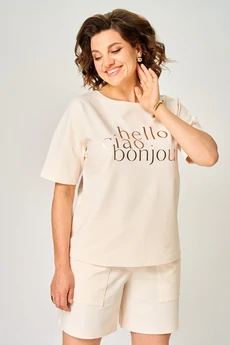 Костюм с шортами 2293 бежевый Rumoda