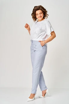 Брюки 2296 голубой Rumoda