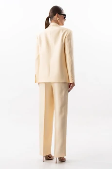 Костюм брючный 1634 желтый SILVERSPICE