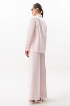 Костюм брючный 1635 розовый SILVERSPICE