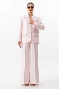 Костюм брючный 1635 розовый SILVERSPICE