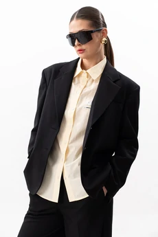 Костюм брючный 1635 черный SILVERSPICE