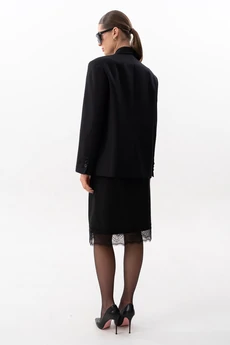 Жакет 2635 черный SILVERSPICE