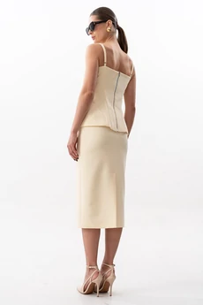 Юбка 4616 желтый SILVERSPICE