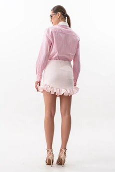 Юбка 4618 розовый SILVERSPICE