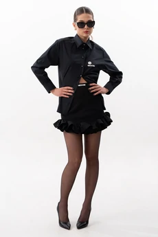 Юбка 4618 черный SILVERSPICE