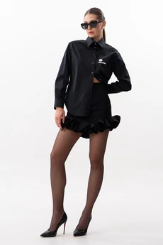 Юбка 4618 черный SILVERSPICE