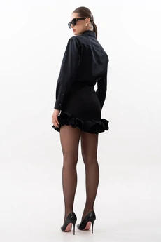 Юбка 4618 черный SILVERSPICE