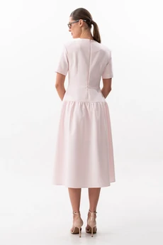 Платье 5642 розовый SILVERSPICE