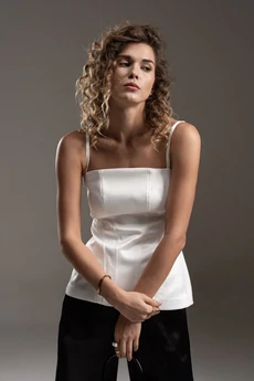 Топ-корсет 7529 молоко SILVERSPICE