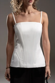Топ-корсет 7529 молоко SILVERSPICE