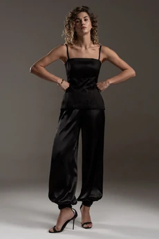 Топ-корсет 7529 черный SILVERSPICE