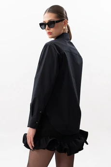 Блузка 7632 черный SILVERSPICE