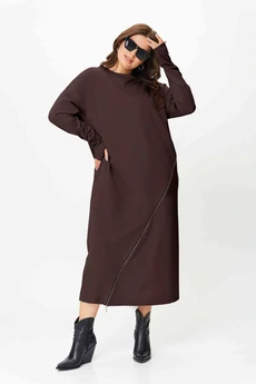 Платье 11255 коричневый SOVA