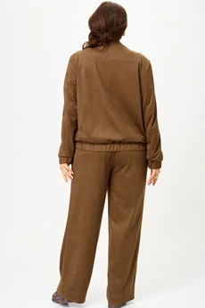 Костюм брючный 11312 коричневый SOVA