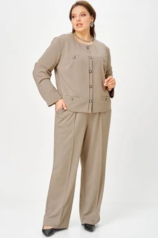 Костюм брючный 11313 серый SOVA