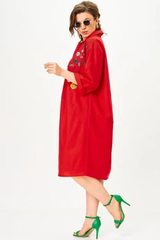 Платье 11318 красный SOVA