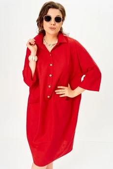 Платье 11329 красный SOVA