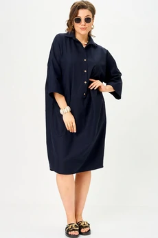 Платье 11329 синий SOVA