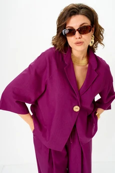 Костюм брючный 11333 фуксия SOVA