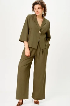 Костюм брючный 11333 хаки SOVA