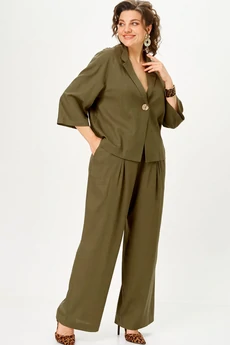 Костюм брючный 11333 хаки SOVA