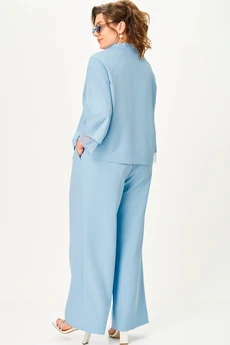 Костюм брючный 11334 голубой SOVA