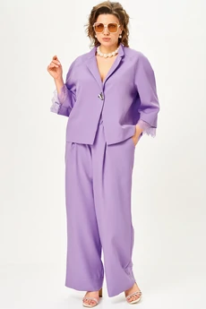 Костюм брючный 11334 лаванда SOVA