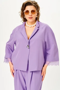 Костюм брючный 11334 лаванда SOVA