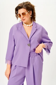 Костюм брючный 11334 лаванда SOVA