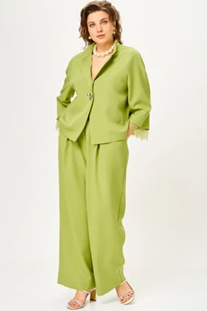 Костюм брючный 11334 олива SOVA