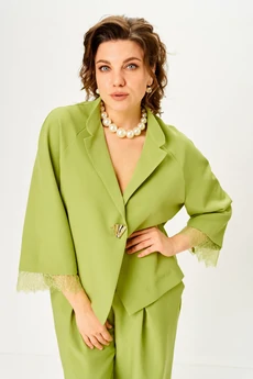 Костюм брючный 11334 олива SOVA