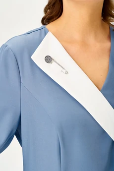 Платье 11340 голубой SOVA