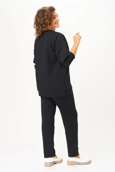 Спортивный костюм 2061-2 черный STEFANY