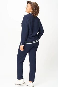 Спортивный костюм 2066-2 глубокий синий STEFANY