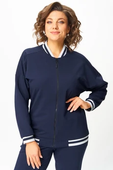 Спортивный костюм 2066-2 глубокий синий STEFANY