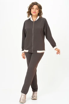 Спортивный костюм 2066-2 горький шоколад STEFANY