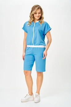 Спортивный костюм 2079-1 голубой STEFANY