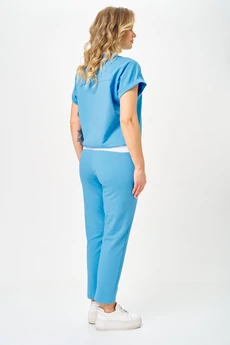 Спортивный костюм 2080-1 голубой STEFANY