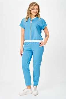 Спортивный костюм 2080-1 голубой STEFANY