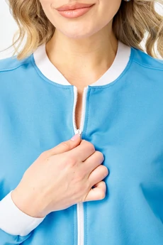 Спортивный костюм 2081-1 голубой STEFANY