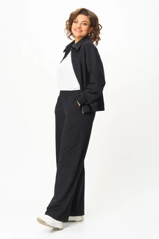 Костюм брючный 2095 черный STEFANY