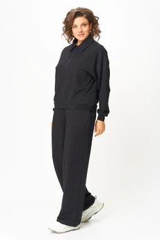 Костюм брючный 2095 черный STEFANY