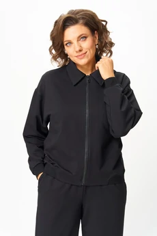 Костюм брючный 2095 черный STEFANY