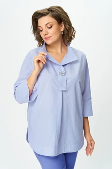 Блузка 497 голубой STEFANY