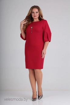 Платье 435 красный SVT